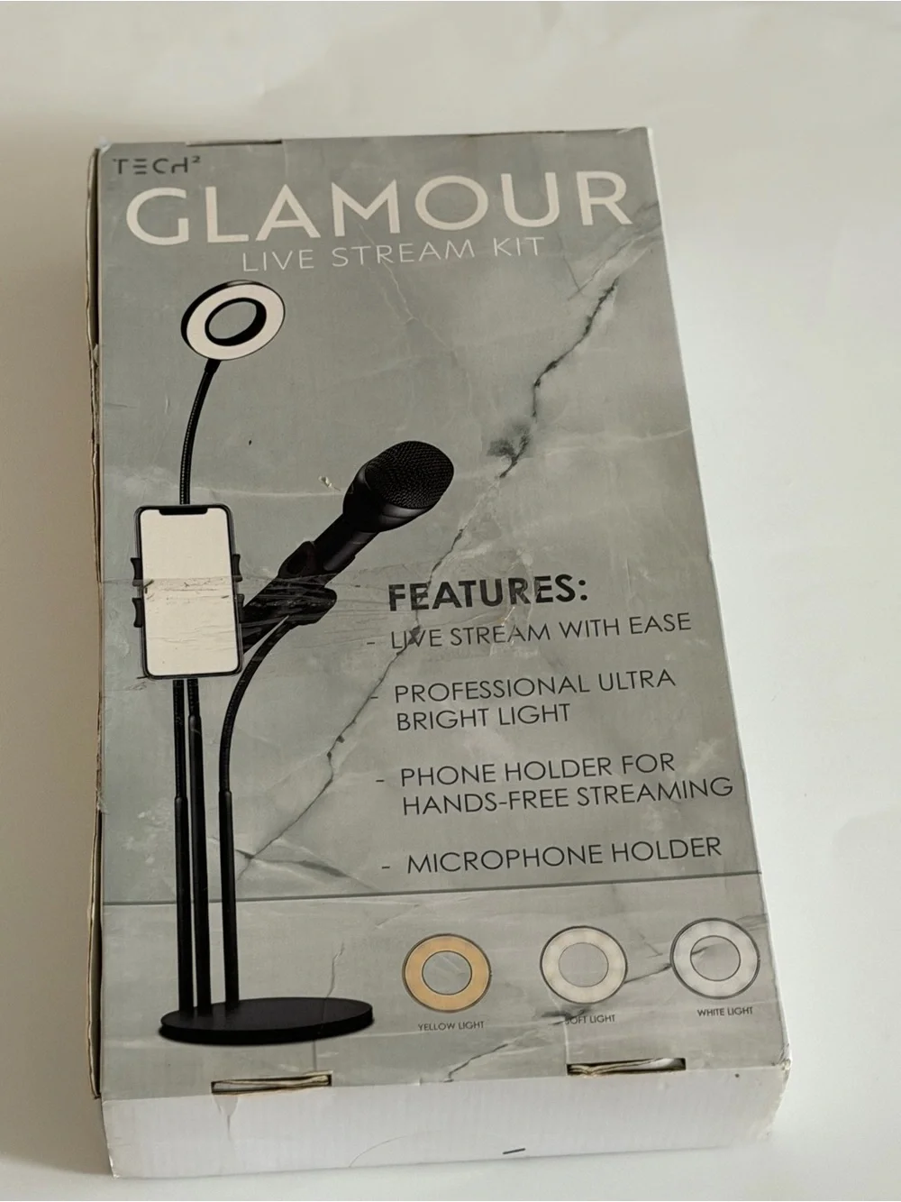 Glamour Live Stream Kit - Black